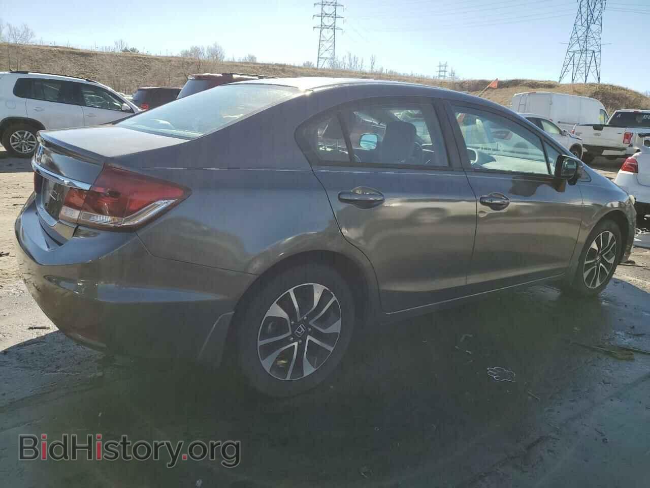 2015 HONDA CIVIC - VIN: 19XFB2F86FE000646 - Фото 3