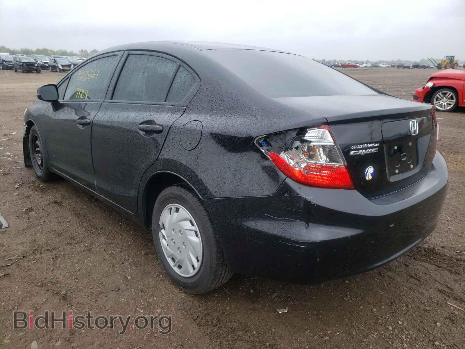 2012 HONDA CIVIC - VIN: 19XFB2F55CE070883 - Фото 3