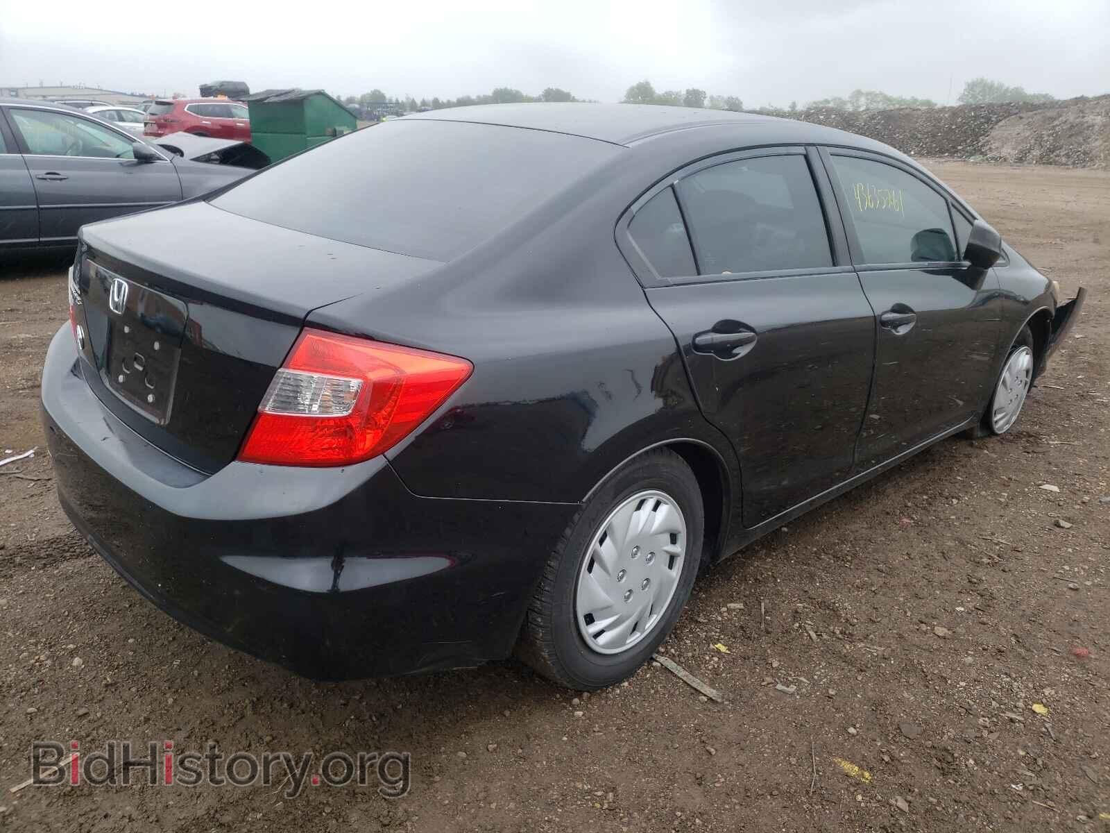 2012 HONDA CIVIC - VIN: 19XFB2F55CE070883 - Фото 4