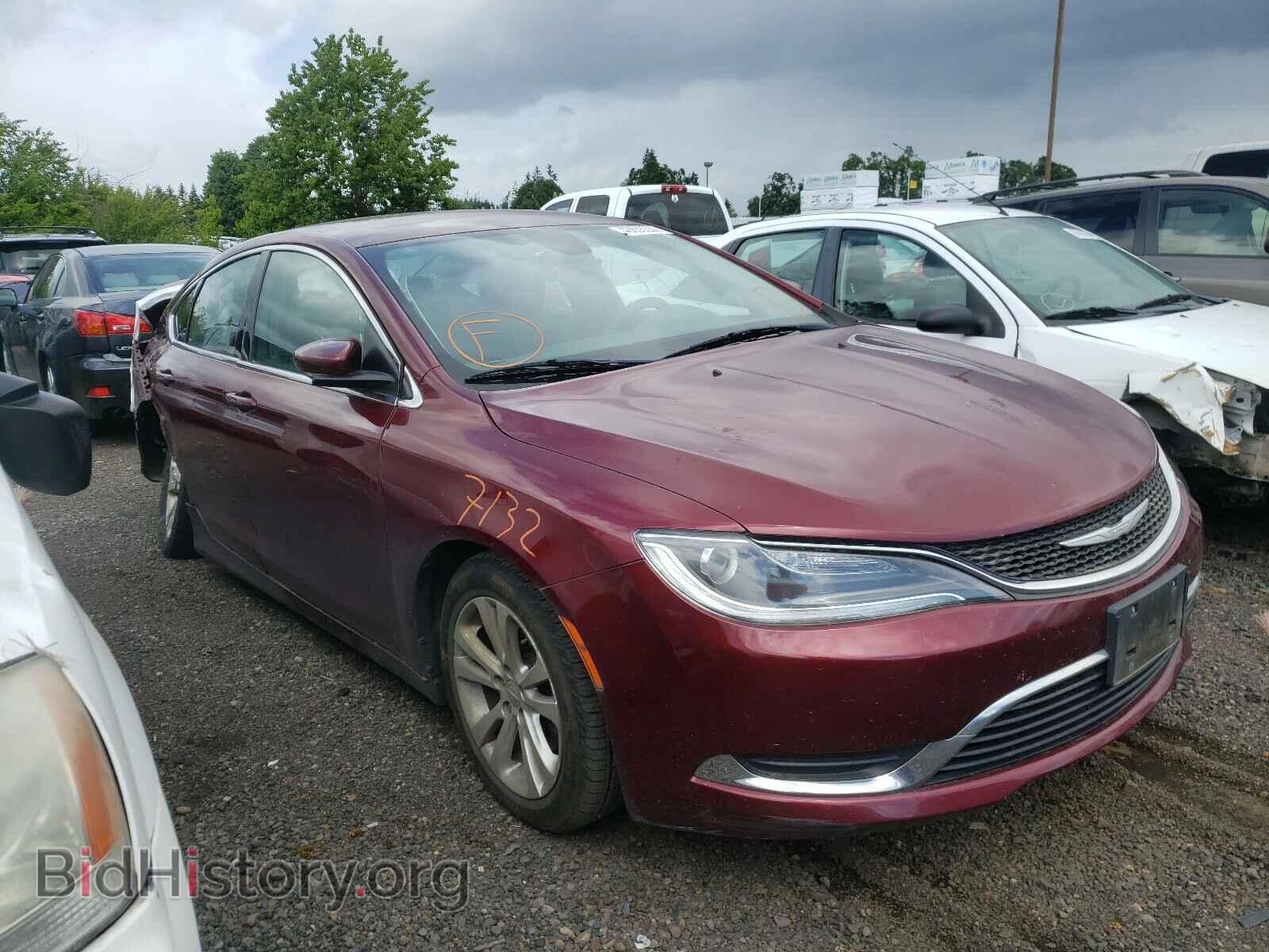 Фотография 1C3CCCAB4GN139197 - CHRYSLER 200 2016