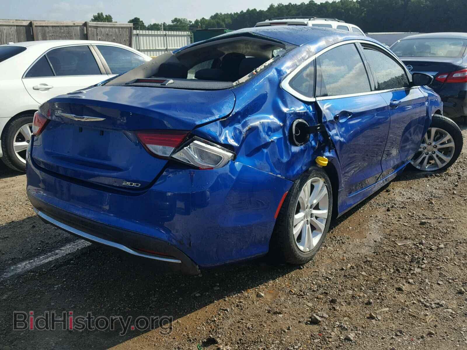 2015 CHRYSLER 200 - VIN: 1C3CCCAB5FN553121 - Фото 4