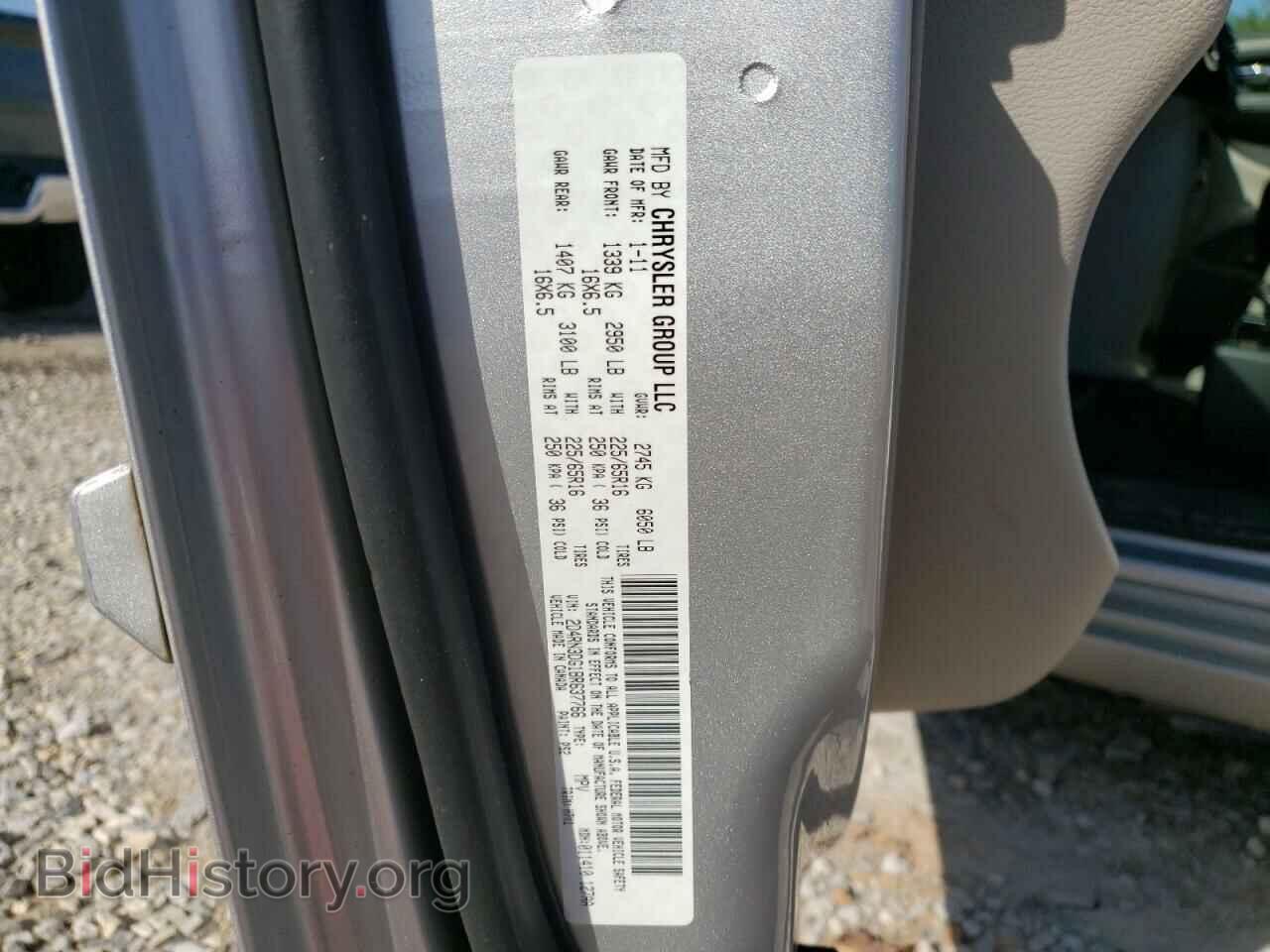 2011 DODGE CARAVAN - VIN: 2D4RN3DG1BR637766 - Фото 10