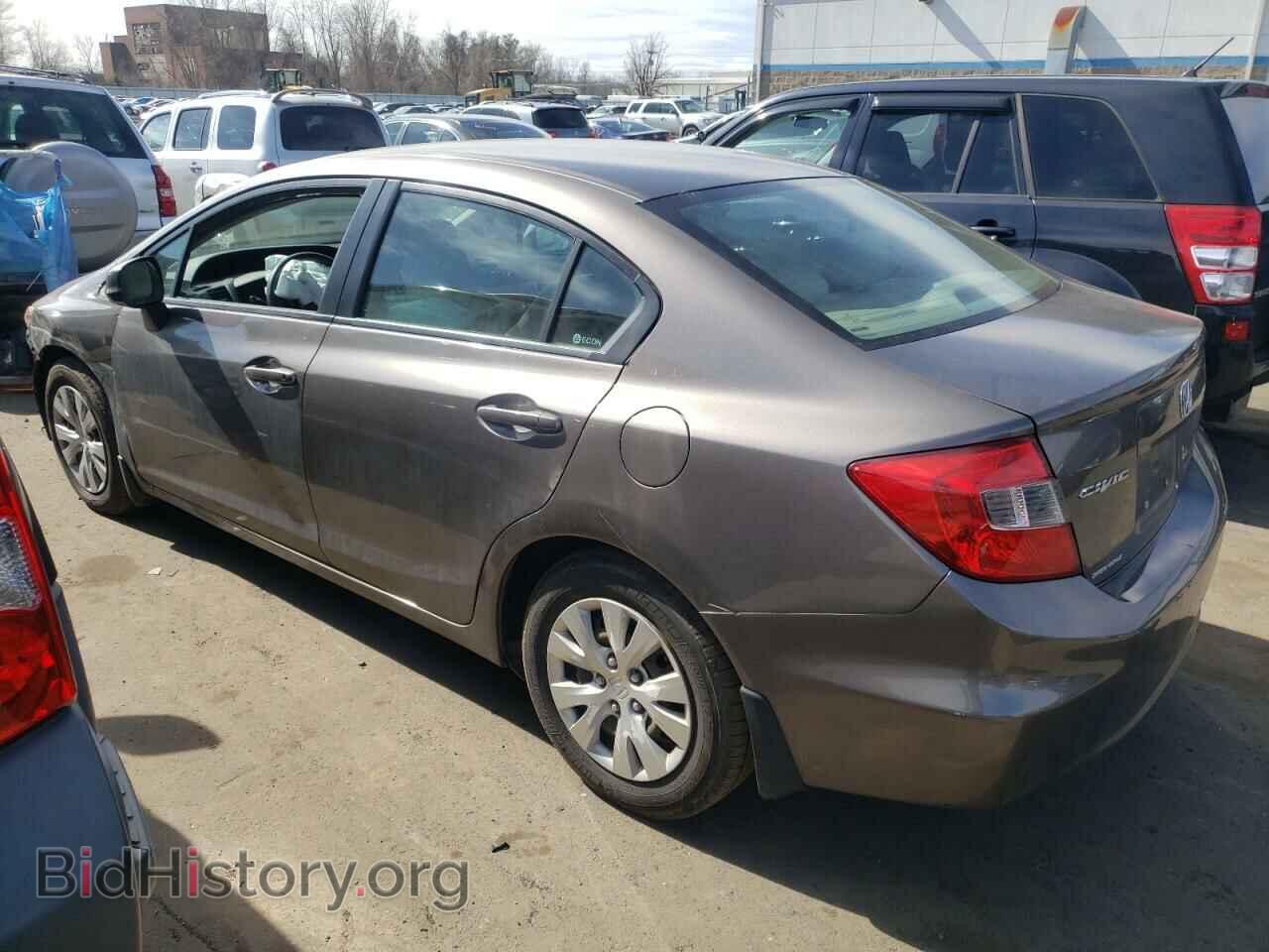 2012 HONDA CIVIC - VIN: 2HGFB2F53CH530371 - Фото 2