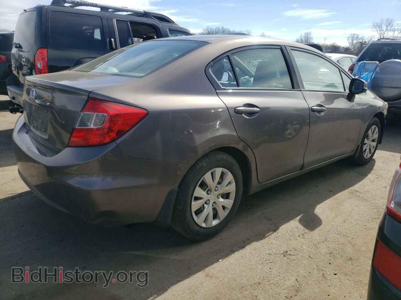2012 HONDA CIVIC - VIN: 2HGFB2F53CH530371 - Фото 3