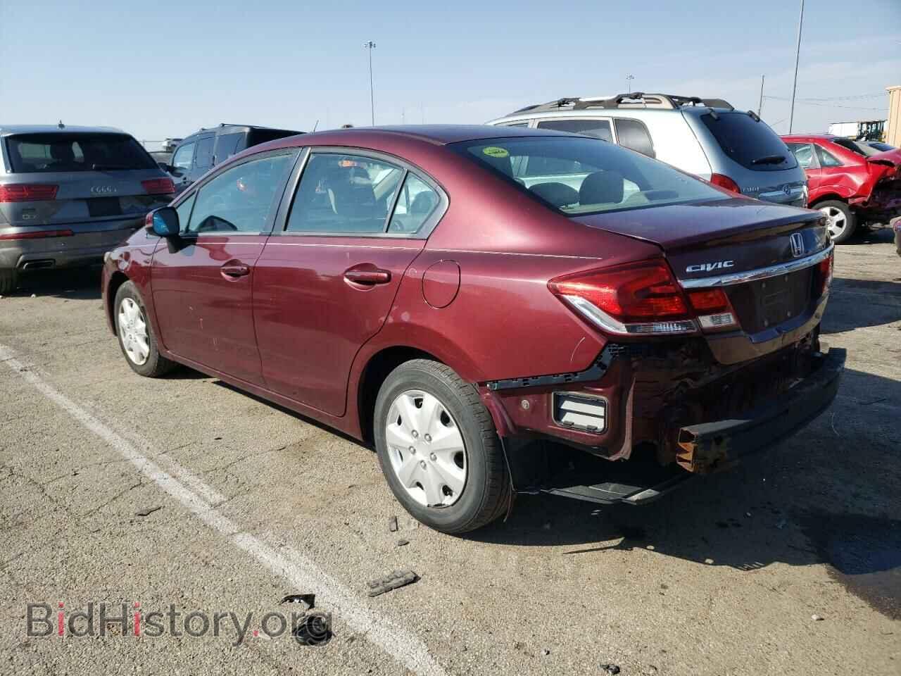 2013 HONDA CIVIC - VIN: 2HGFB2F59DH525757 - Фото 2