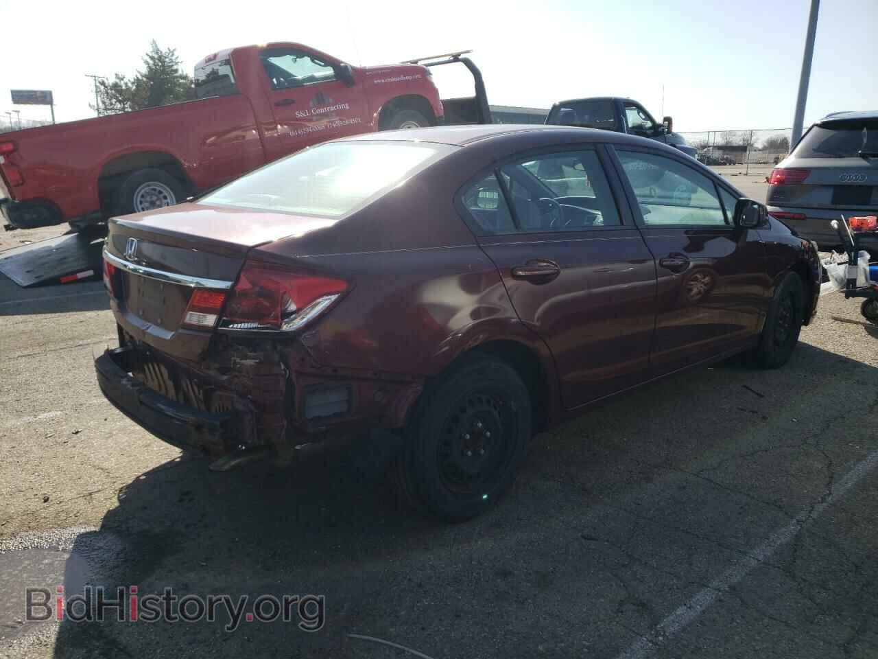 2013 HONDA CIVIC - VIN: 2HGFB2F59DH525757 - Фото 3