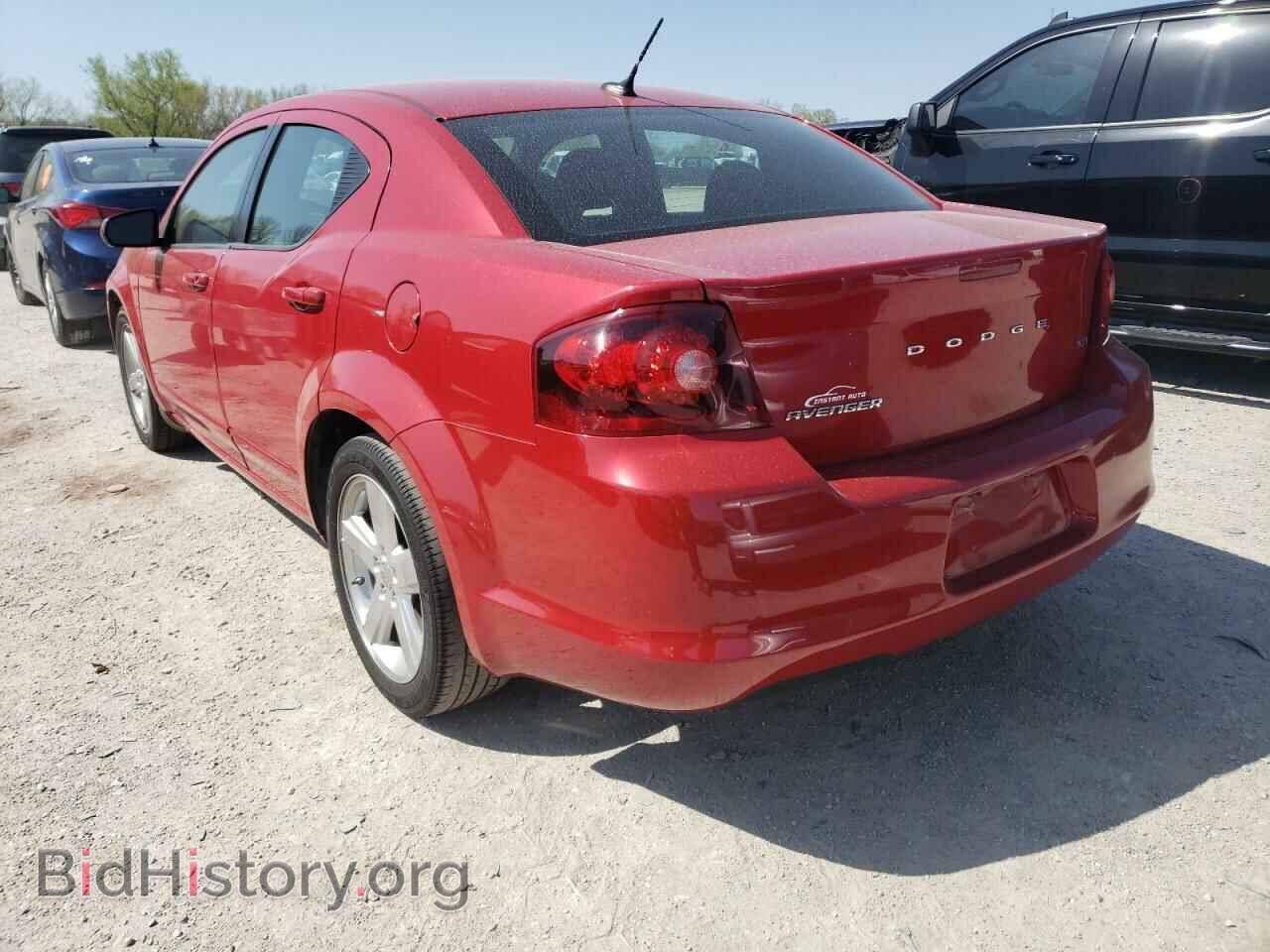 2013 DODGE AVENGER - VIN: 1C3CDZCB6DN612798 - Фото 3