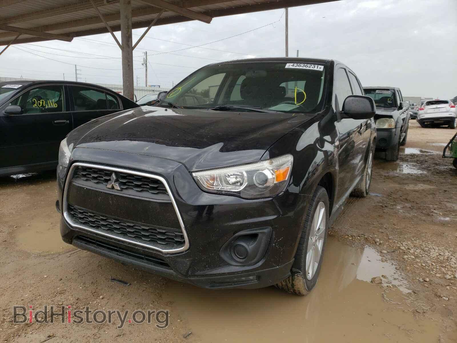 2015 MITSUBISHI OUTLANDER - VIN: 4A4AP3AU0FE019946 - Фото 2
