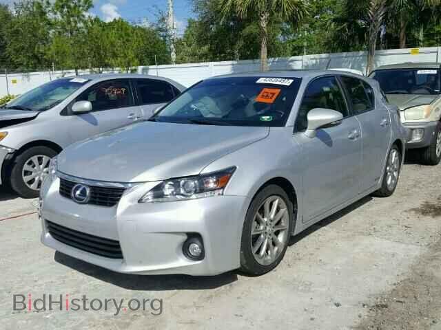 2011 LEXUS CT 200 - VIN: JTHKD5BH9B2018760 - Фото 2