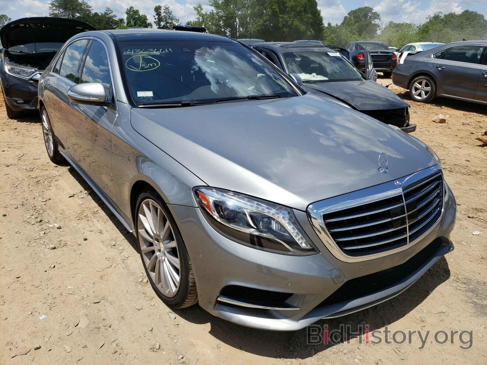 Photo WDDUG8CB2FA152539 - MERCEDES-BENZ S CLASS 2015