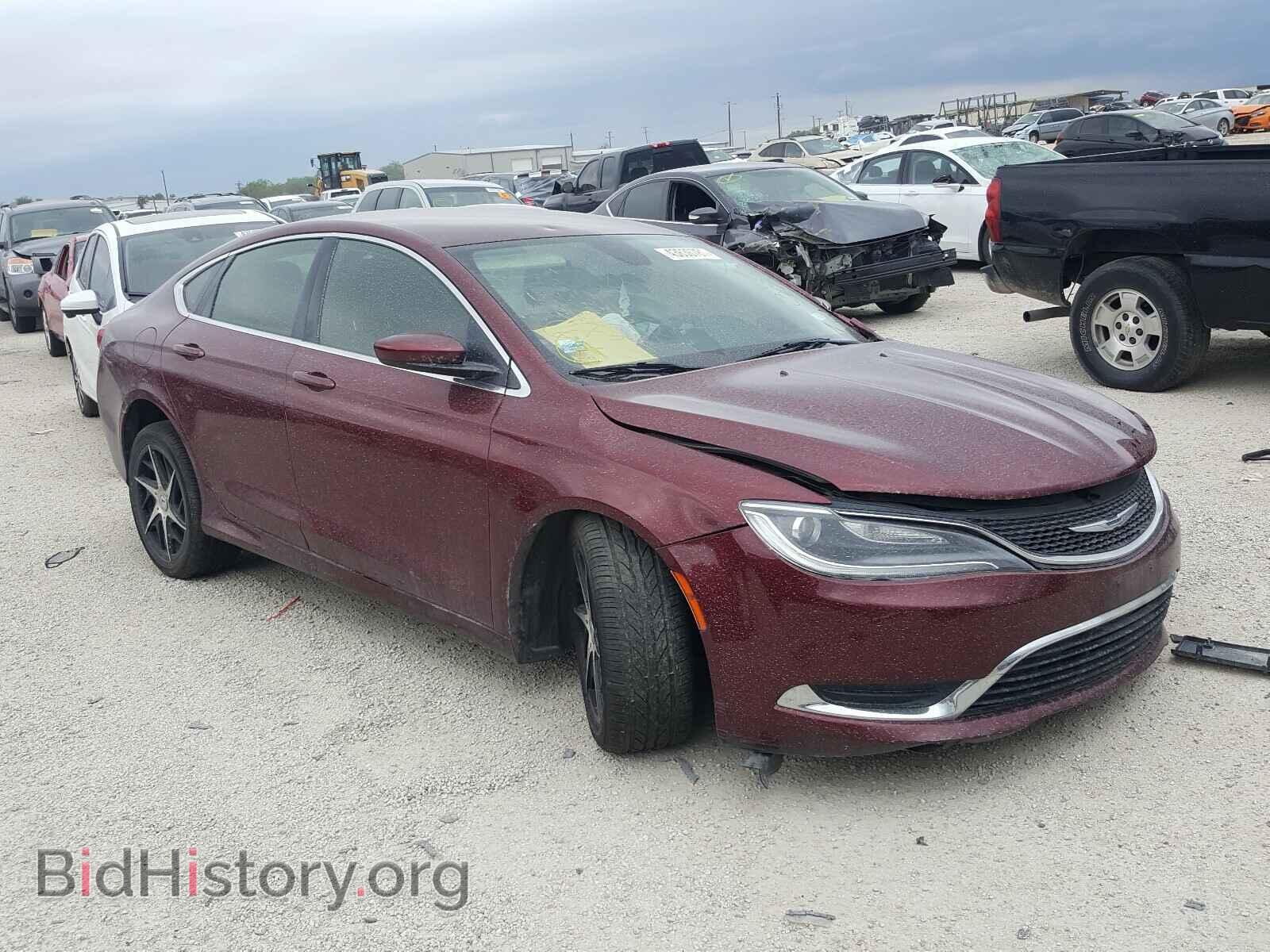 Фотография 1C3CCCAB1FN672445 - CHRYSLER 200 2015