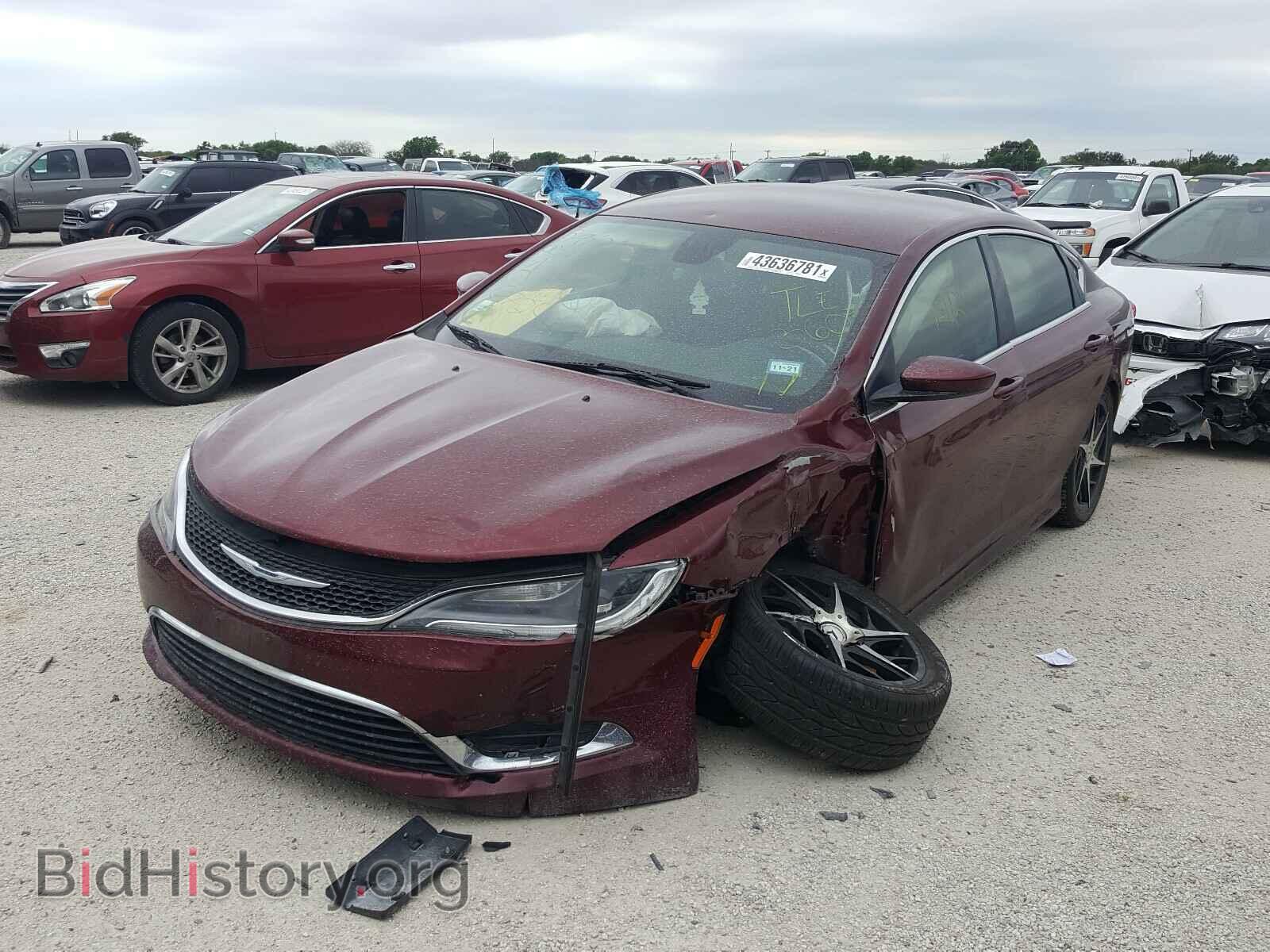 2015 CHRYSLER 200 - VIN: 1C3CCCAB1FN672445 - Фото 2