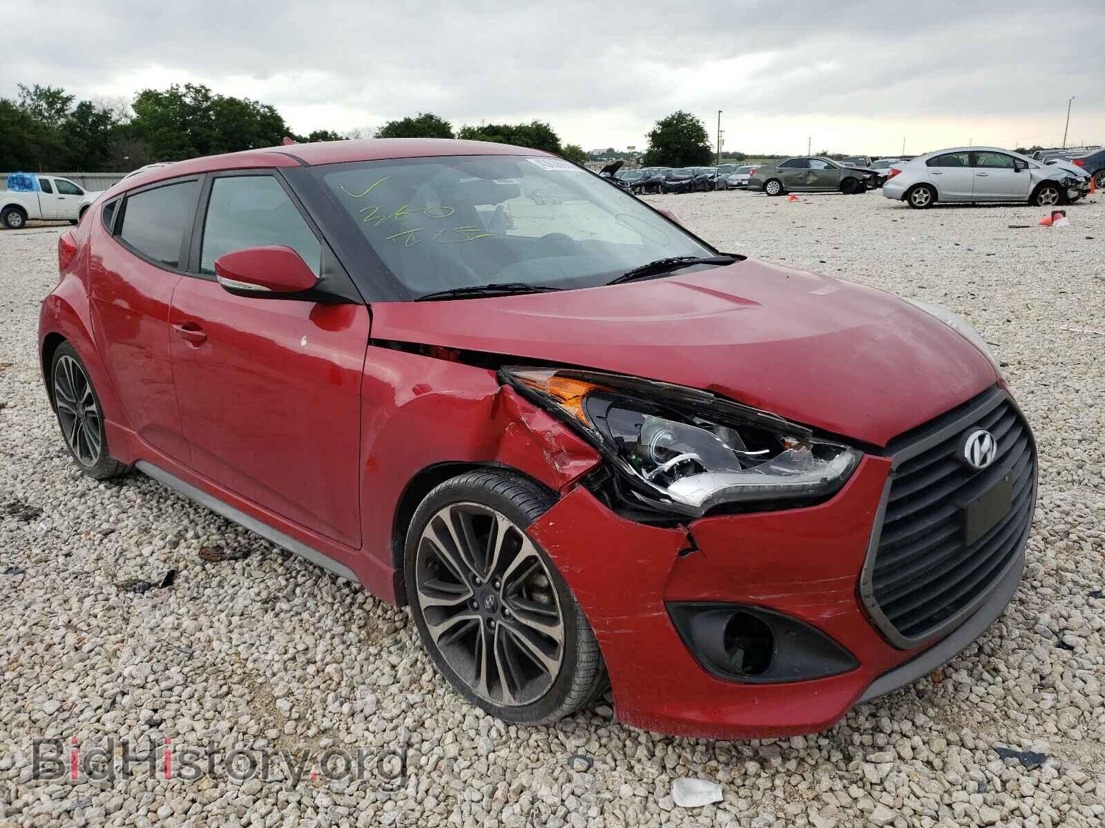 Photo KMHTC6AE8GU291900 - HYUNDAI VELOSTER 2016