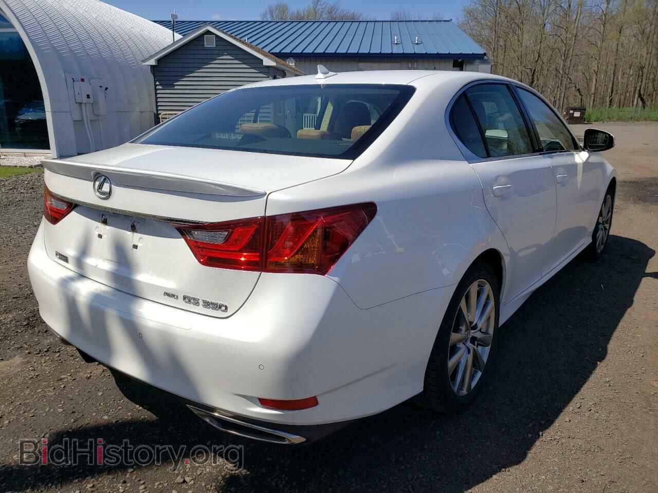 2014 LEXUS GS350 - VIN: JTHCE1BL4E5024628 - Фото 4