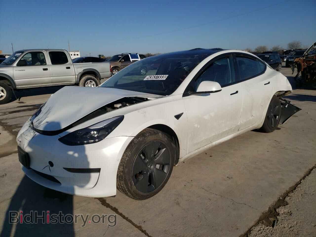 Фотография 5YJ3E1EA6NF187159 - TESLA MODEL 3 2022