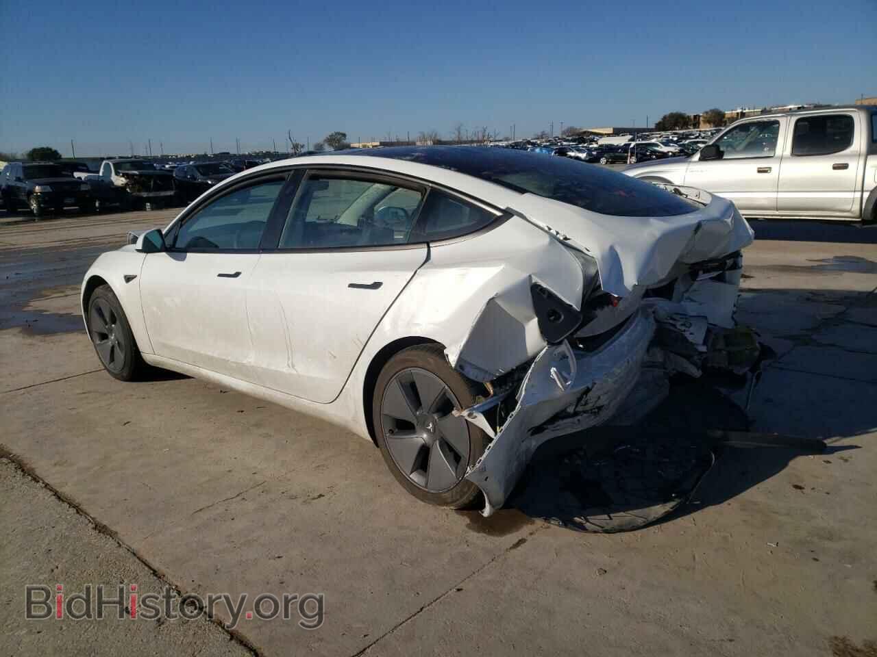 2022 TESLA MODEL 3 - VIN: 5YJ3E1EA6NF187159 - Фото 2