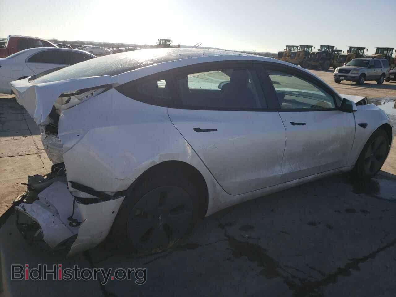 2022 TESLA MODEL 3 - VIN: 5YJ3E1EA6NF187159 - Фото 3