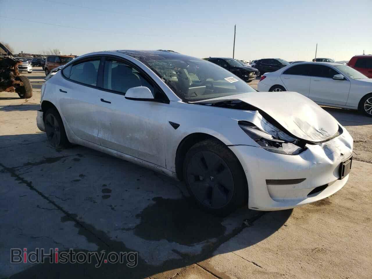 2022 TESLA MODEL 3 - VIN: 5YJ3E1EA6NF187159 - Фото 4