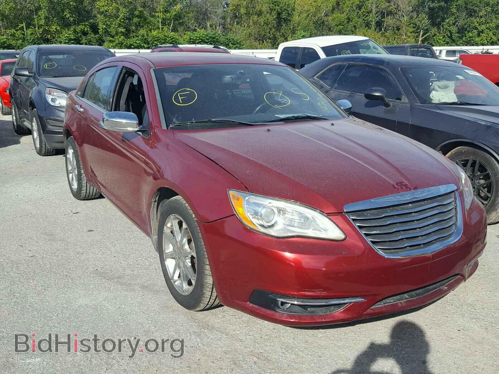 Фотография 1C3CCBCG7DN523795 - CHRYSLER 200 2013