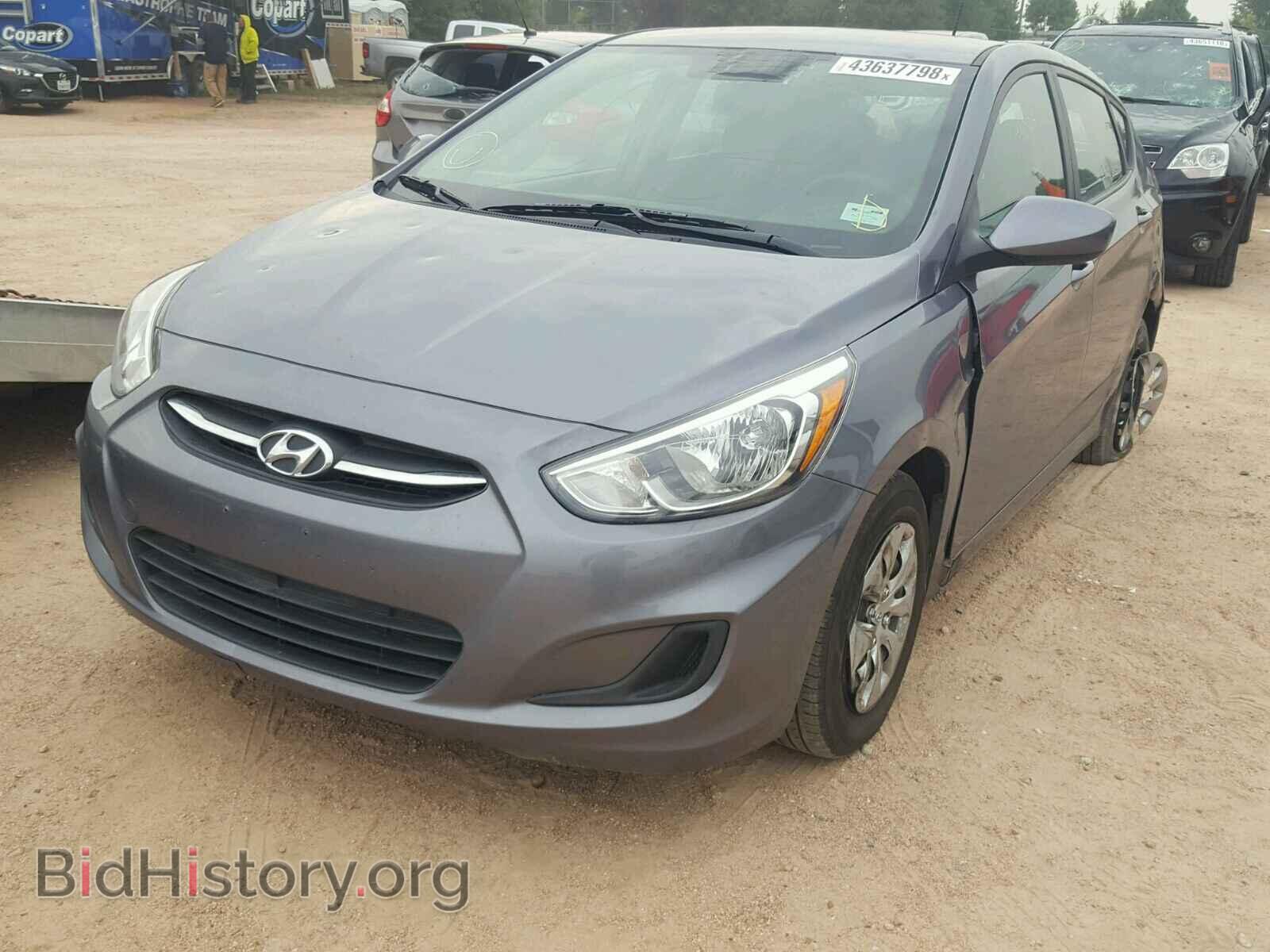 2017 HYUNDAI ACCENT - VIN: KMHCT5AE1HU302022 - Фото 2