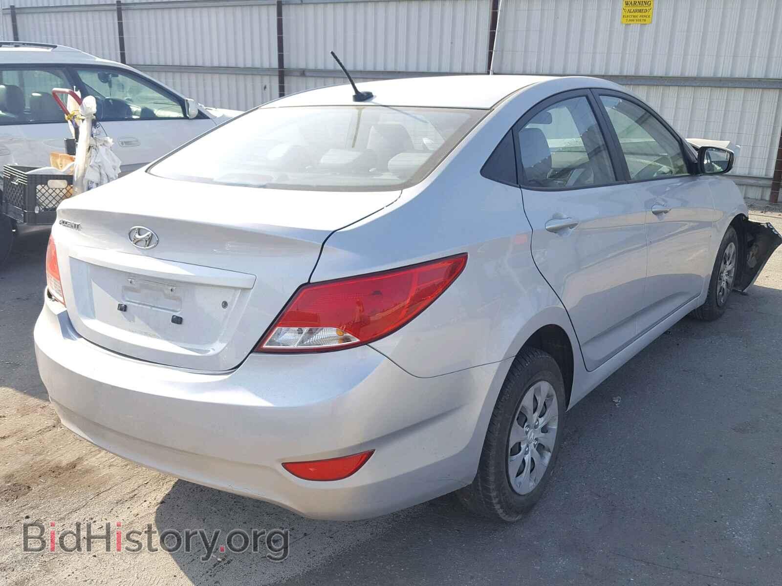 2016 HYUNDAI ACCENT - VIN: KMHCT4AE1GU013635 - Фото 4