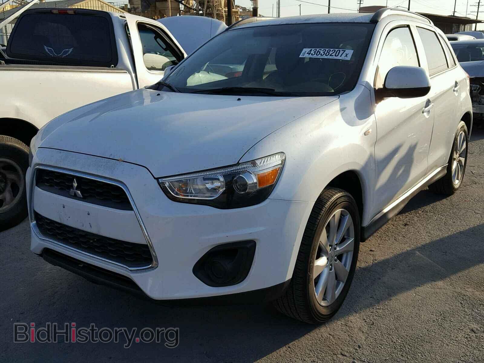 2013 MITSUBISHI OUTLANDER - VIN: 4A4AP3AU0DE020172 - Фото 2