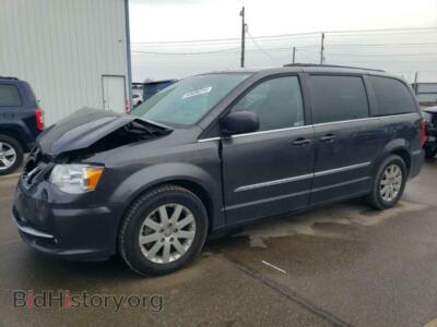 2016 Chrysler MINIVAN TOURING, gray — VIN 2C4RC1BG8GR292446, Copart