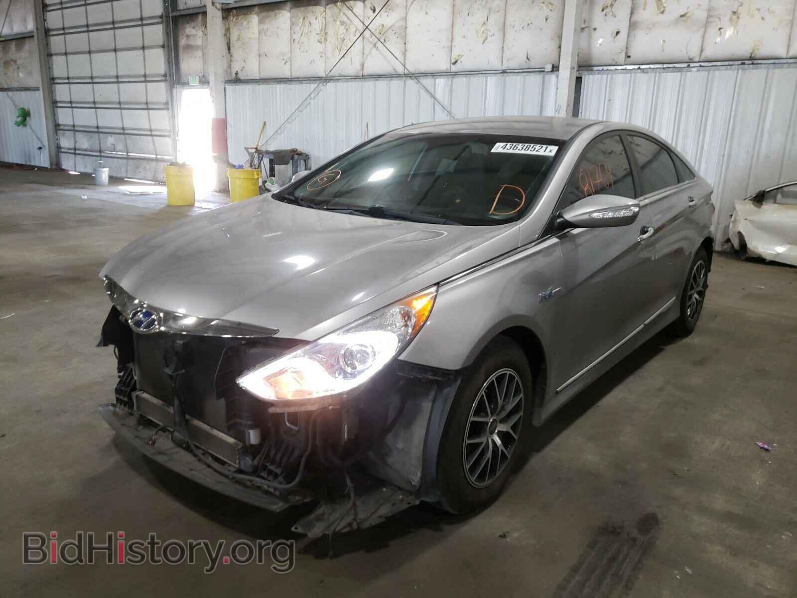 2012 HYUNDAI SONATA - VIN: KMHEC4A48CA042559 - Фото 2