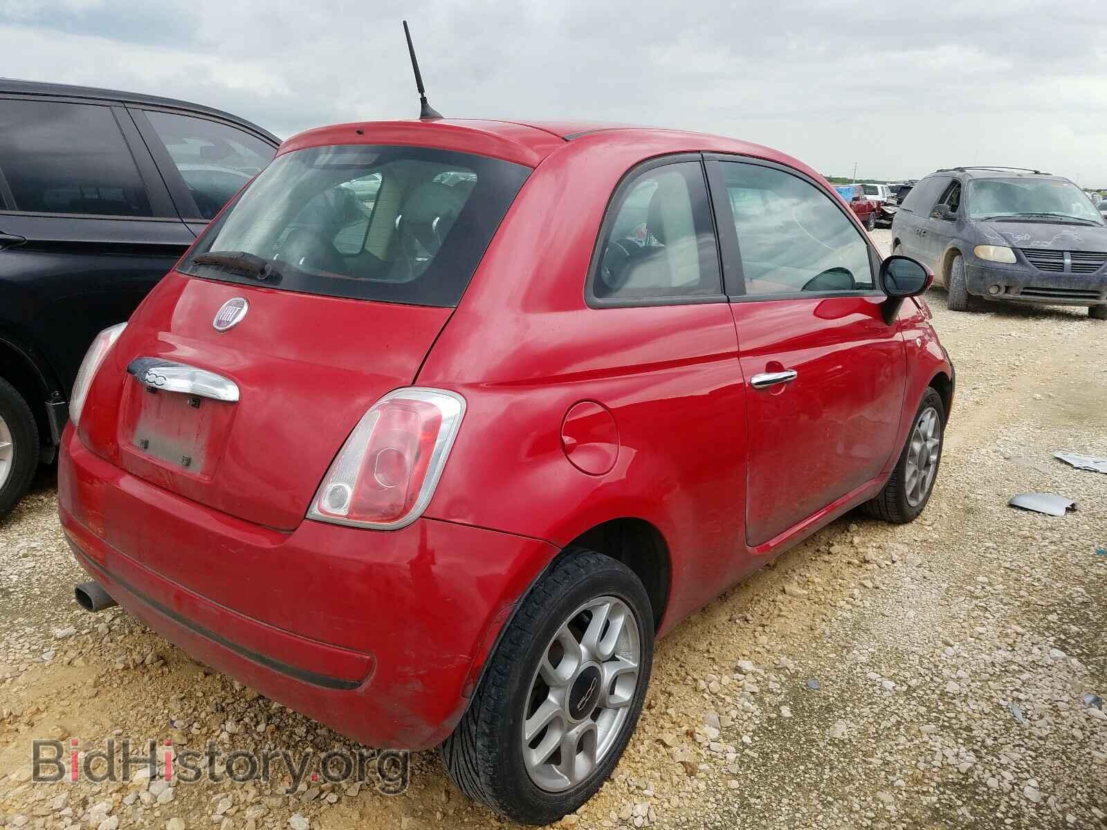 2012 FIAT 500 - VIN: 3C3CFFAR4CT385229 - Фото 4