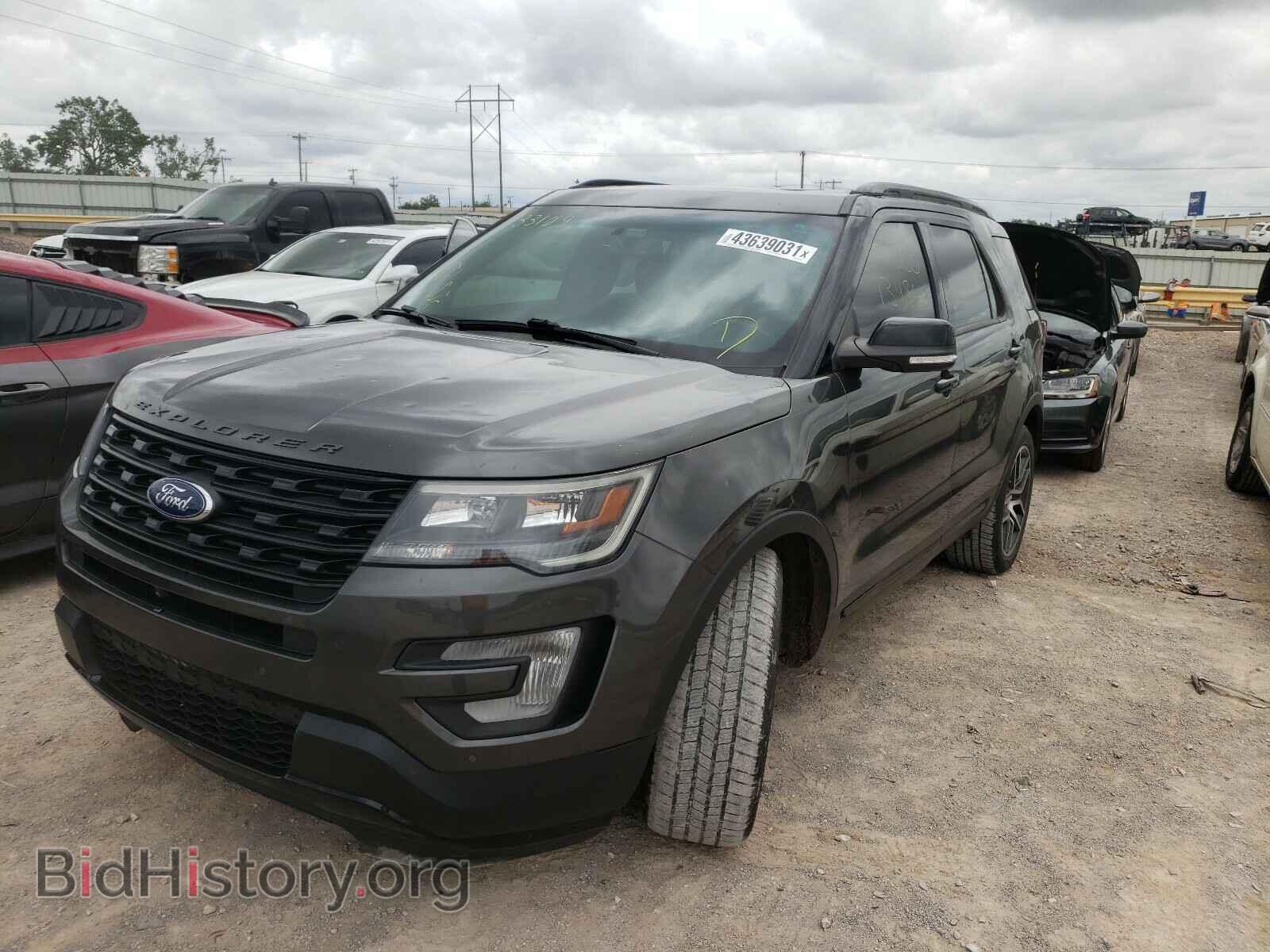 2016 FORD EXPLORER - VIN: 1FM5K8GT7GGC33109 - Фото 2
