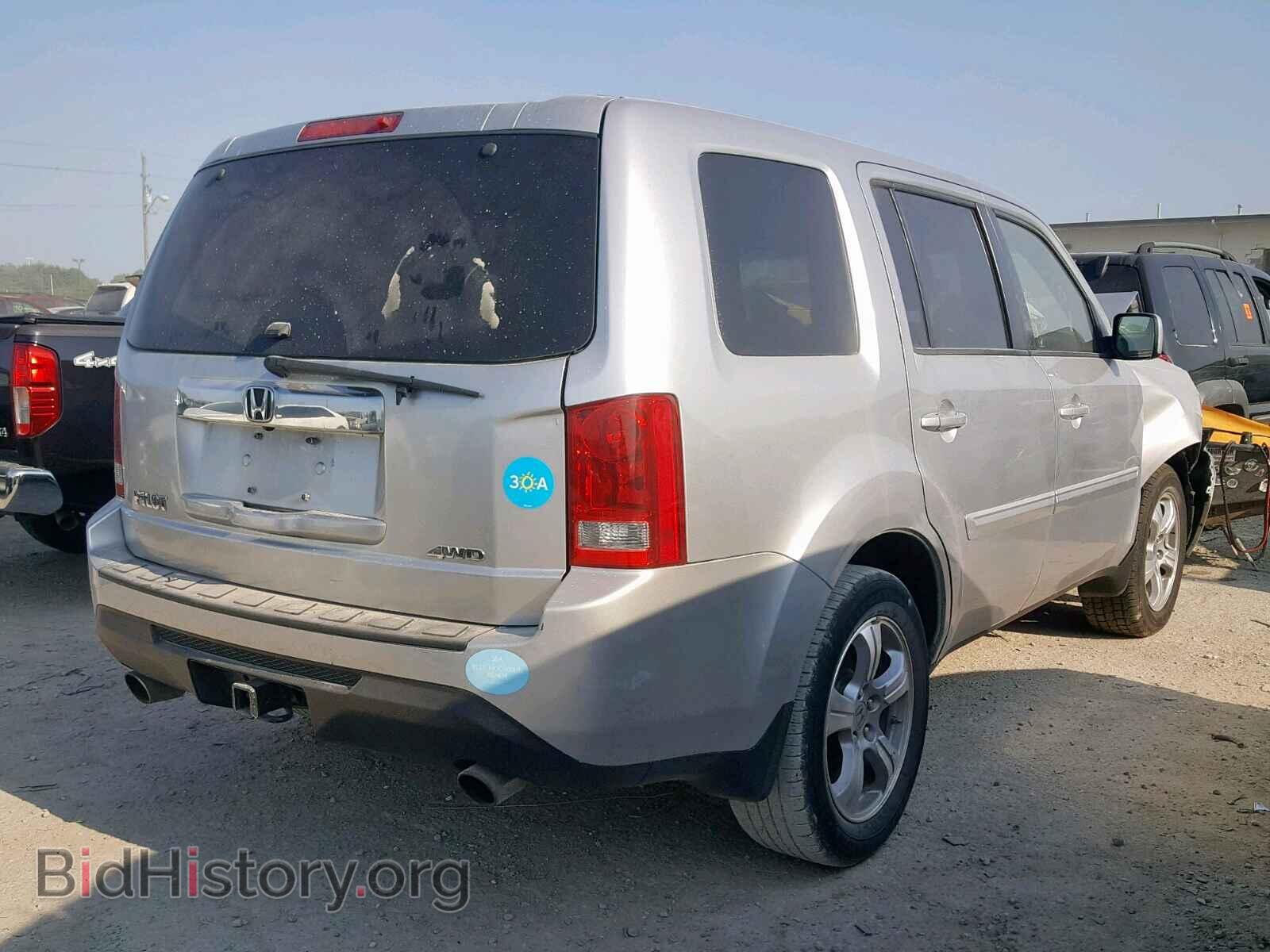 2012 HONDA PILOT EXL - VIN: 5FNYF4H61CB076219 - Фото 4