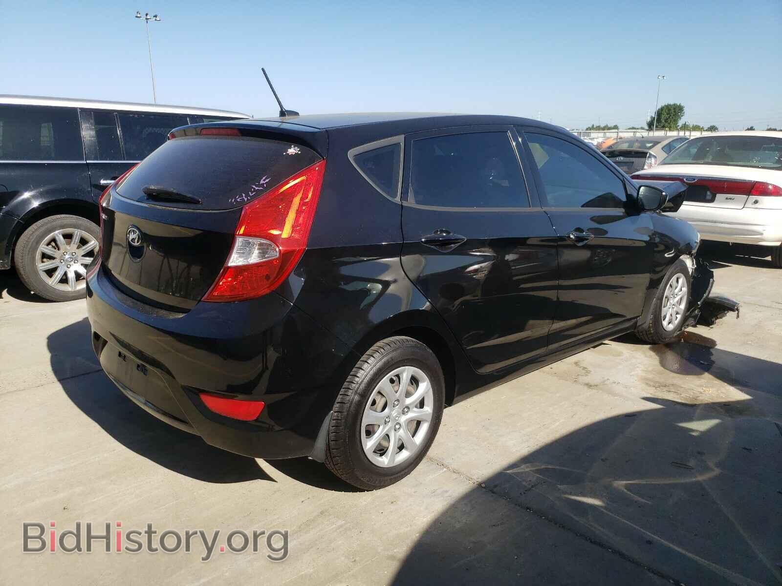 2014 HYUNDAI ACCENT - VIN: KMHCT5AE3EU170635 - Фото 4