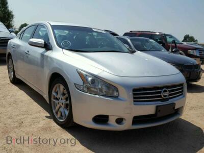 2011 Nissan MAXIMA S, silver — VIN 1N4AA5AP5BC859943, Copart