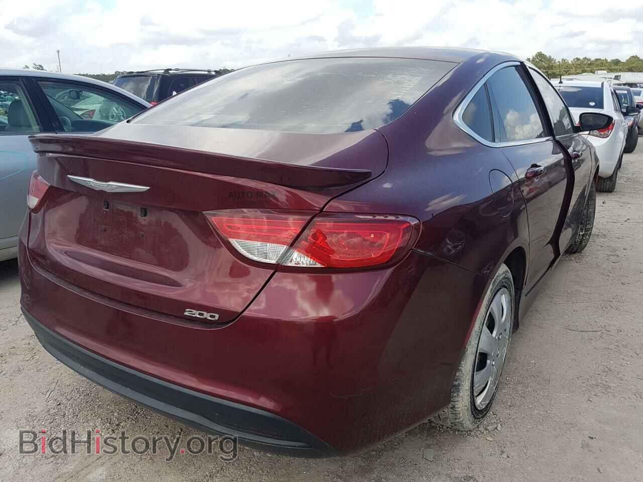 2015 CHRYSLER 200 - VIN: 1C3CCCFB0FN560907 - Фото 4