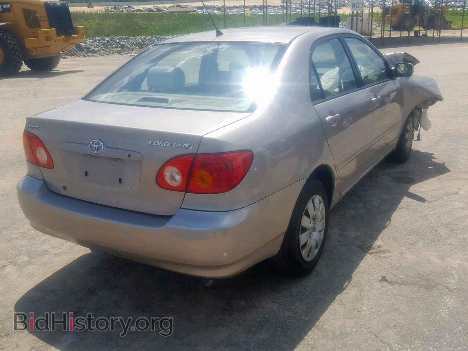 2003 TOYOTA COROLLA - VIN: 1NXBR38E33Z080242 - Фото 4