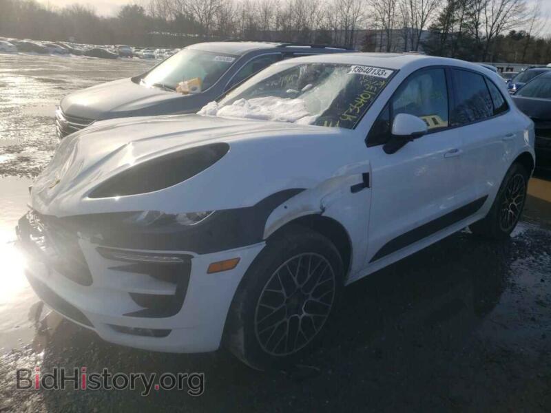 2017 Porsche MACAN Macan S (VIN WP1AB2A55HLB20101) — фото 1 из 13, Copart, повреждение: передняя часть
