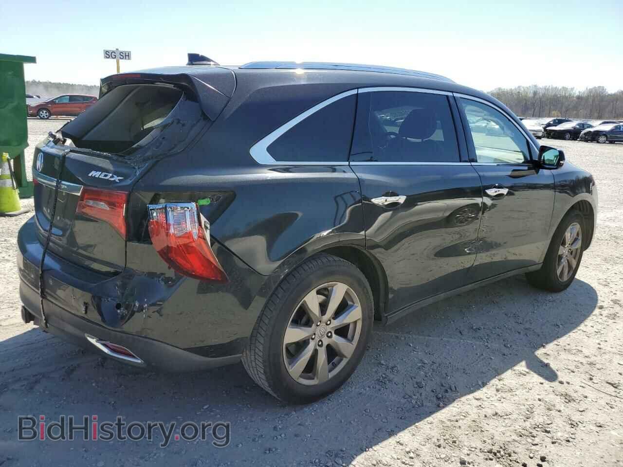 2014 ACURA MDX - VIN: 5FRYD3H88EB013413 - Фото 3
