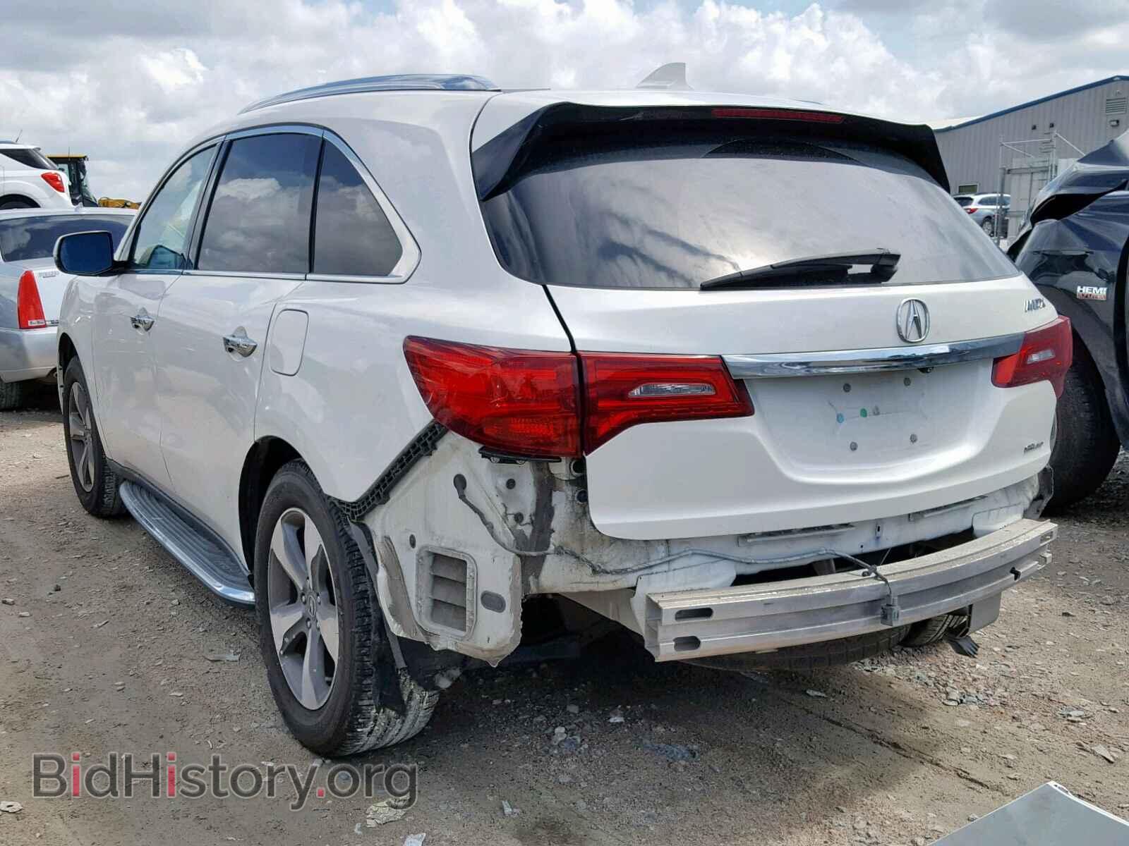 2014 ACURA MDX - VIN: 5FRYD4H26EB029675 - Photo 3