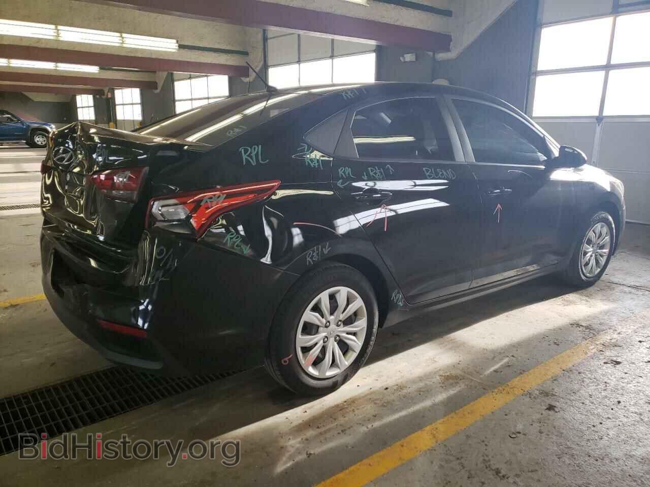 2018 HYUNDAI ACCENT - VIN: 3KPC24A34JE031669 - Фото 3