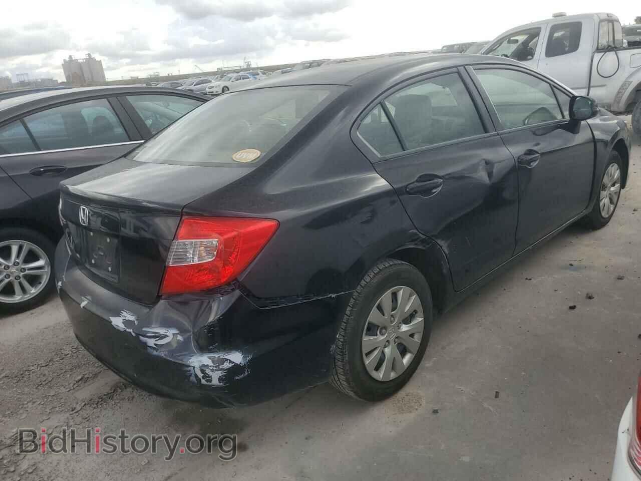 2012 HONDA CIVIC - VIN: JHMFB2F55CS005611 - Фото 3
