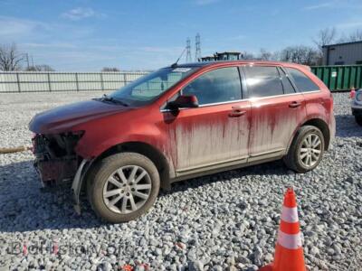 2014 Ford EDGE Limited, red — VIN 2FMDK3KCXEBB62188, Copart