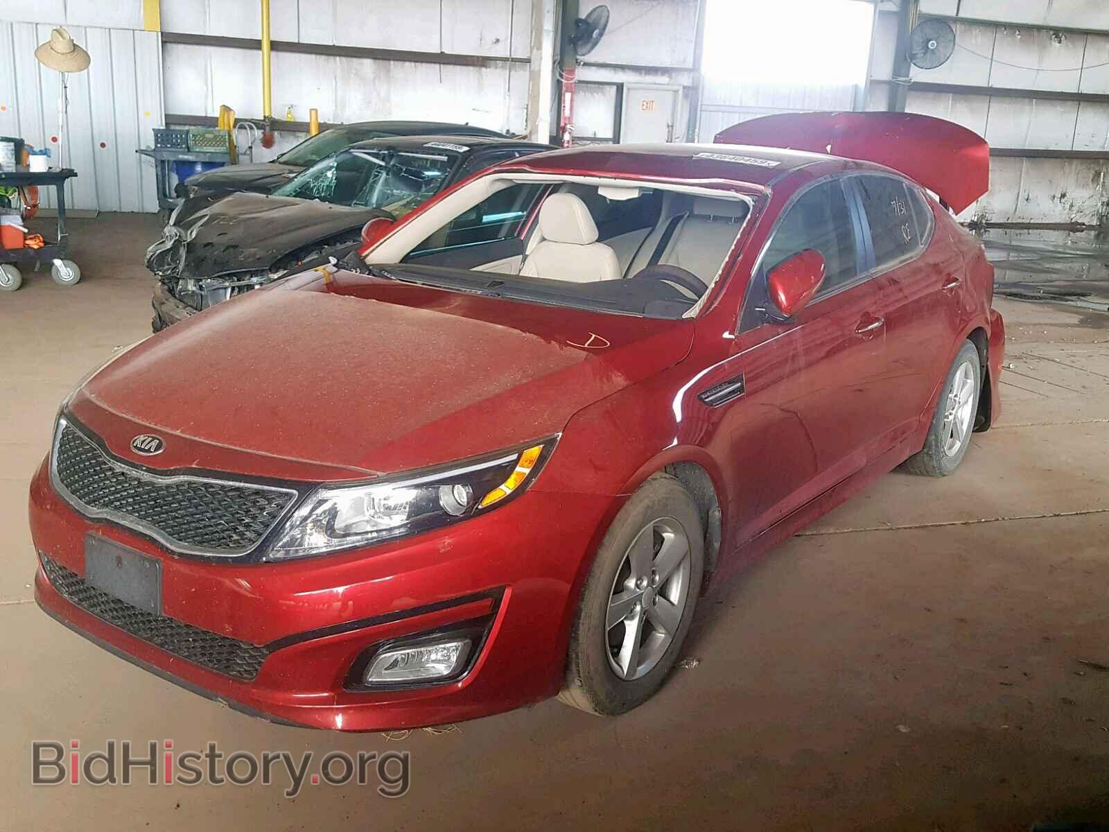 2015 KIA OPTIMA LX - VIN: 5XXGM4A75FG494532 - Фото 2