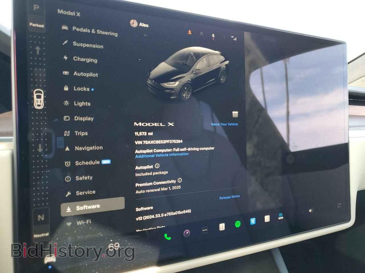 2023 TESLA MODEL X - VIN: 7SAXCBE52PF375294 - Photo 9