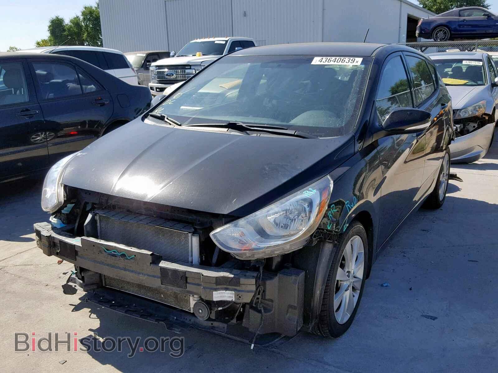 2013 HYUNDAI ACCENT - VIN: KMHCU5AE5DU132089 - Фото 2