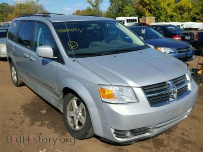 2010 Dodge CARAVAN Grand Cara, silver — VIN 2D4RN5D15AR426981, Copart