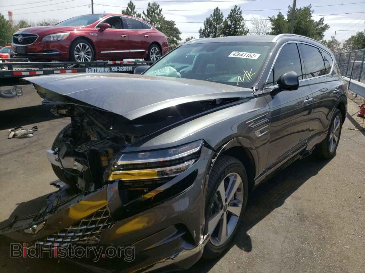 2021 GENESIS GV80 - VIN: KMUHCESC7MU063140 - Фото 2