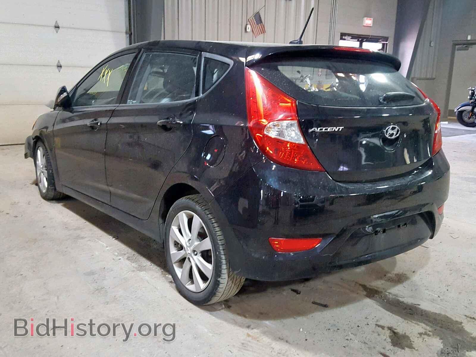 2014 HYUNDAI ACCENT - VIN: KMHCU5AE8EU182194 - Фото 3