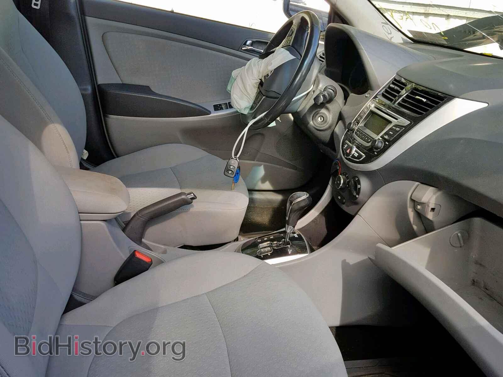 2014 HYUNDAI ACCENT - VIN: KMHCU5AE8EU182194 - Фото 5