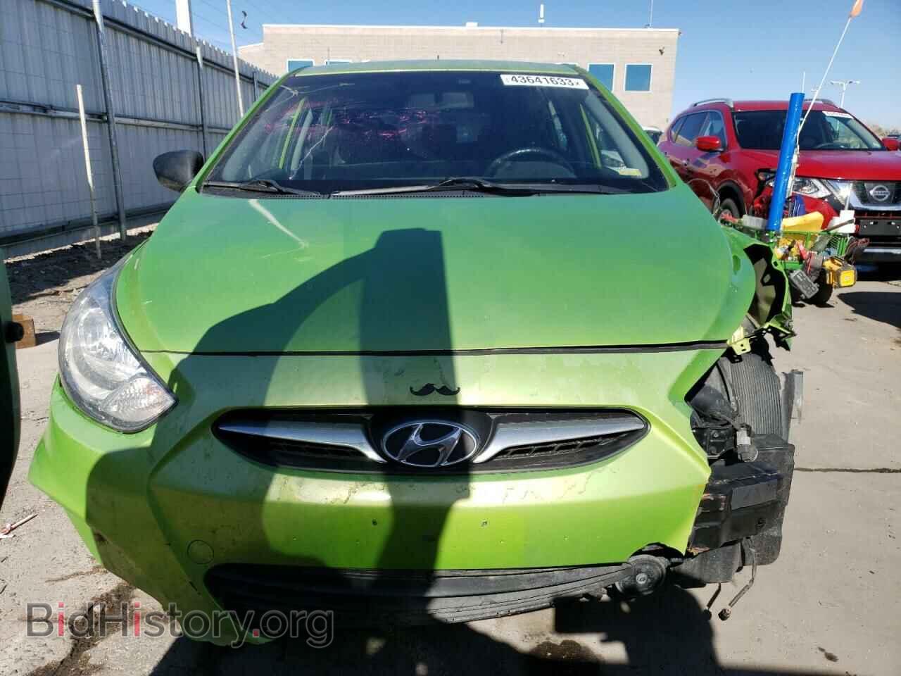 2013 HYUNDAI ACCENT - VIN: KMHCU5AE8DU061115 - Фото 5