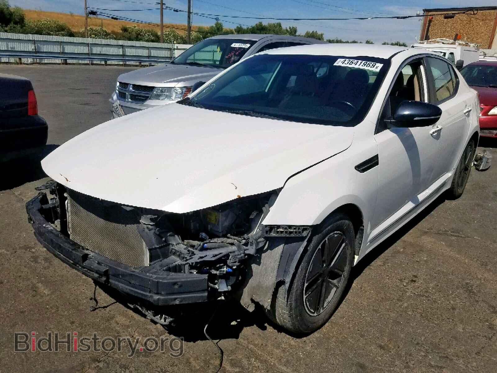 2012 KIA OPTIMA HYB - VIN: KNAGM4AD8C5013806 - Фото 2